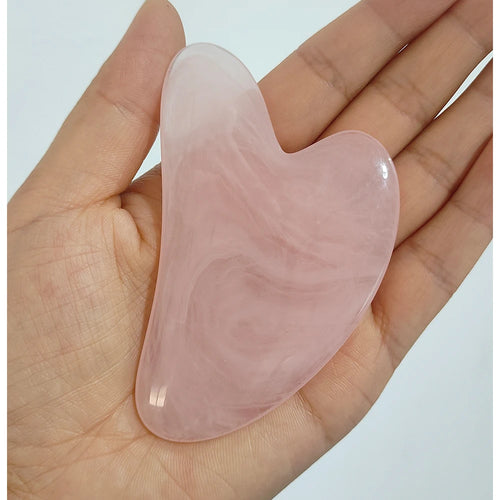 1PC Resin Gua Sha Massage Board Facial Skincare Guasha Tools Face Massager Scrapers for Face Neck Back Body SPA Massage Tool