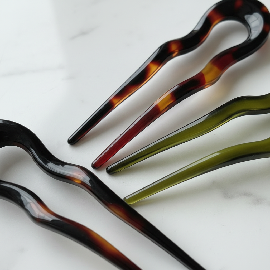 French-style U-shaped hairpins