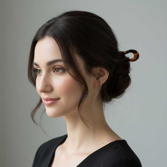 French-style U-shaped hairpins